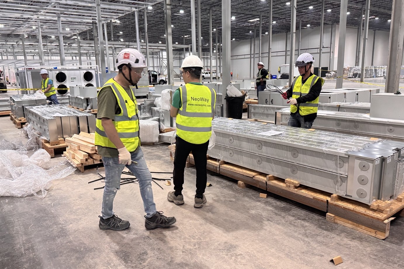 Team coordination on the facility floor
